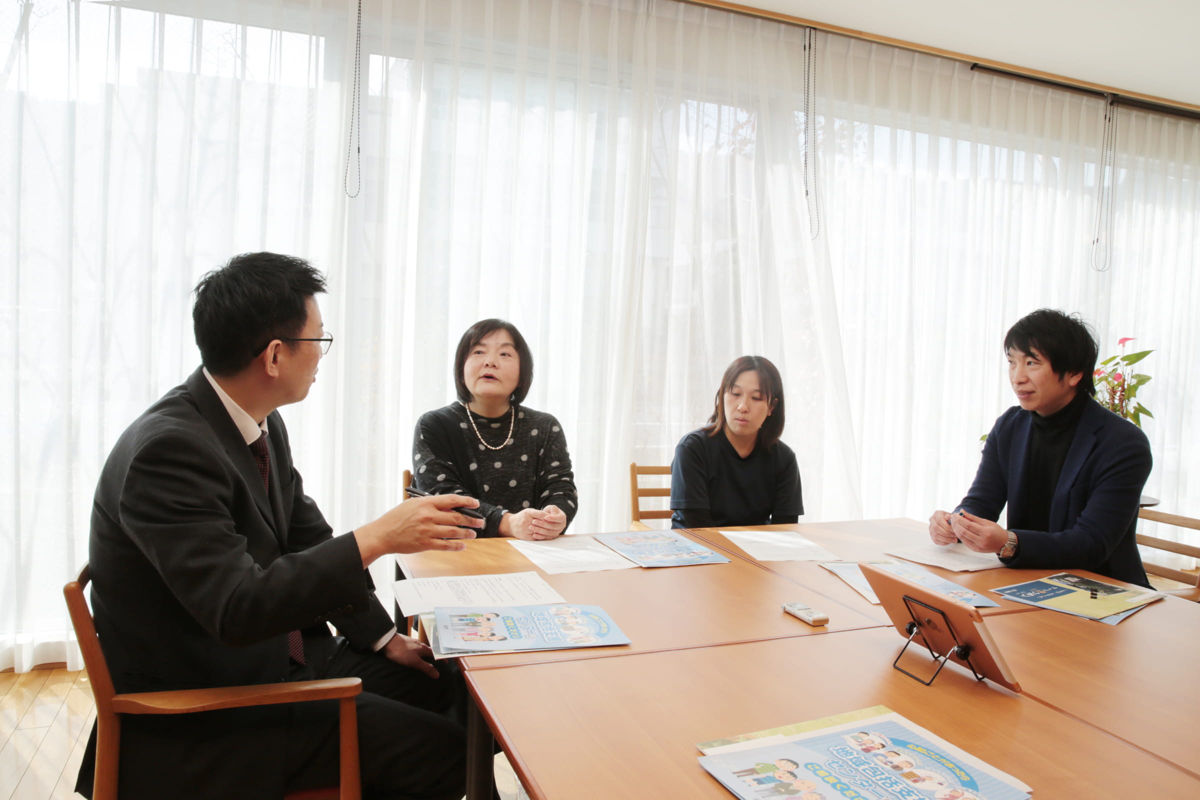 介護ノート対談写真